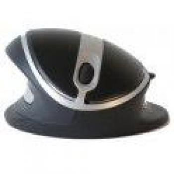 Oyster Funkmaus von R-GO Tools in Schwarz/Silber