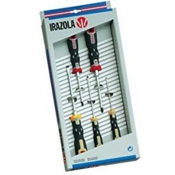 Destornillador tekno plus, juego de 5 piezas con 3 tamaños de ranura y 2 tamaños de estrella