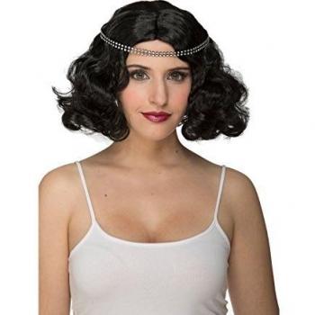 Black Charleston Wig by My Other Me