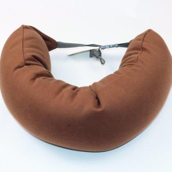 Coussin de sieste en U avec chapeau et protection du cou