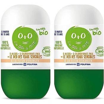 Déodorant Poupina Fleur d'Oranger Peaux Sensibles Lot de 2