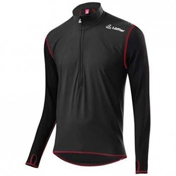 Löffler Transtex Light Long Sleeve Half Zip Windstopper Jersey