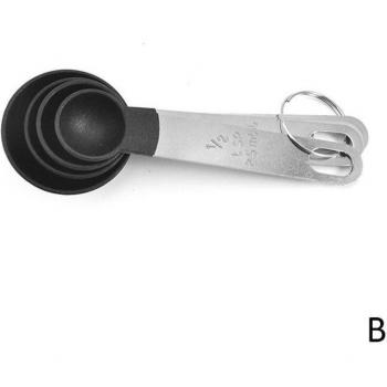 Tazas medidoras y cuchara pala de acero inoxidable para hornear