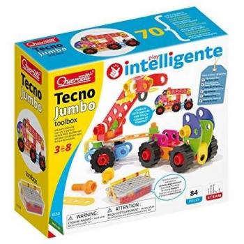 Quercetti Tecno Jumbo Toolbox – Size: 1 Pack