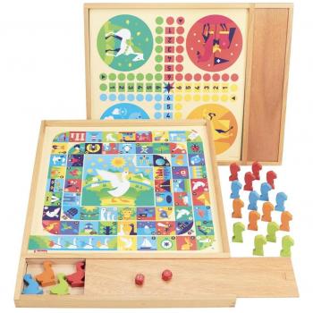 Jeujura Classic Goose and Horses Board Game