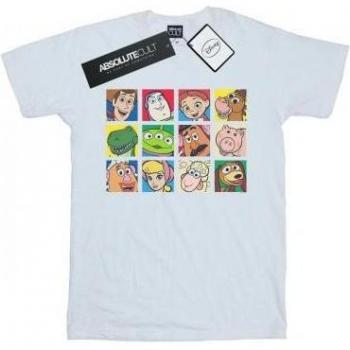 Maglietta Disney per bambini con quadrati di Toy Story
