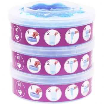 VidaXL Set 3x Ricarica Pannolini Igiene Sangenic Bambini Pulizia