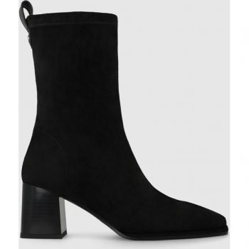 Botines de mujer Lodi en color negro con tacón