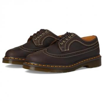 Unisex Adult Crazy Horse Loafers – Dr. Martens 3989 Ys Dark Brown