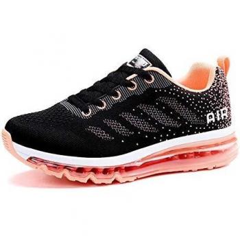Black & Pink SmartEN Trainers with Enhanced Shock Absorption
