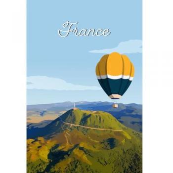 Art Décoratif Montgolfière 30x45 cm CEANOTHE