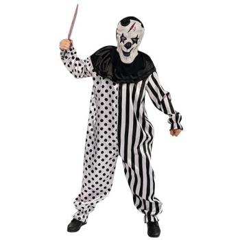 Costume de Clown Arlequin Épouvantable
