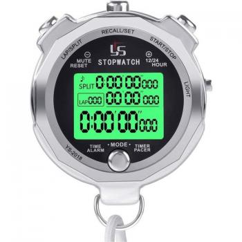 YS Digital Timer Stopwatch with Multi Lap Memory