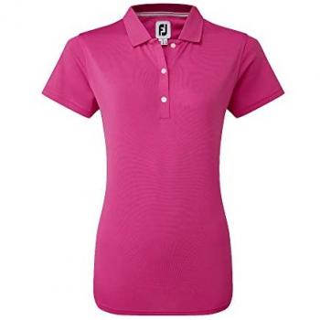 FootJoy Stretch Pique Solid Damen Poloshirt, rosa, S