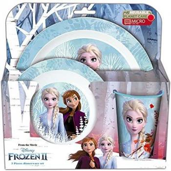 Frozen II 3tlg. Frühstücks-Set für Kinder
