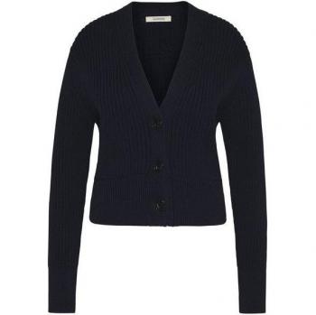 Kurz-Cropt Cardigan mit Rippstrick, Wunderwerk