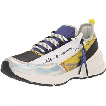 Desigual Mond Zipper Sport Schuhe Weiß