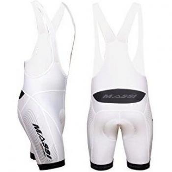 Culotte de Ciclismo Massi C/T 2XL Hombre Blanco