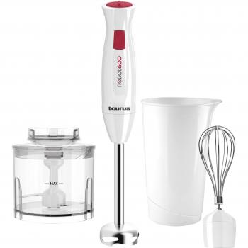 Taurus 600 Küchenmaschine inkl. Handmixer & Stabmixer, Weiß