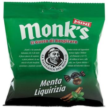 MONK'S Mini Menta e Liquirizia 80g