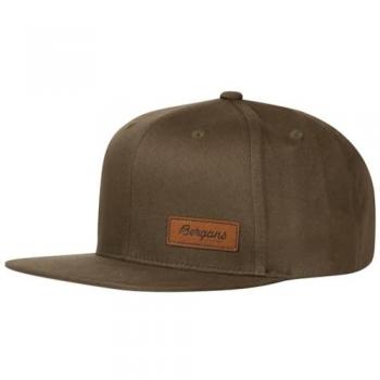 Nordmarka Snapback Cap by Bergans Green Mud
