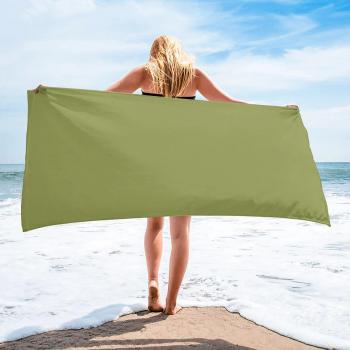 Toalla Verde Eco-Baño y Playa
