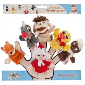 Unser Sandmännchen Fingerpuppen-Set 6-teilig