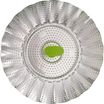 Folding Food Steamer with Drain Rack
