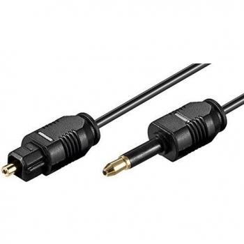 Toslink 51224 – Cavo di Connessione Audio Digitale Ottico 2,2 mm (Goobay)