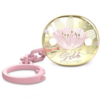 Suavinex Gold Premium Pink Clip