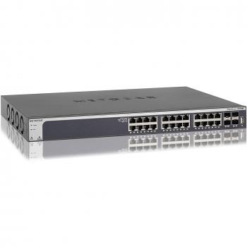 NETGEAR XS728T with 4 x 10Gigabit SFP+ 28-Port 10G Ethernet Smart Managed Pro Switch