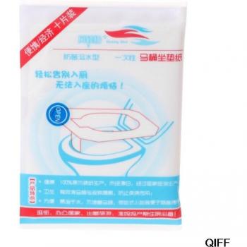 Couvre-Toilettes Jetables 10 pcs – Protection & Hygiène