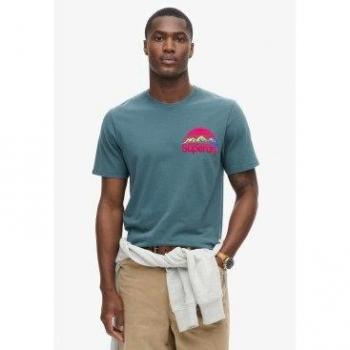Superdry Herren T-Shirt mit stylischem Brustdesign