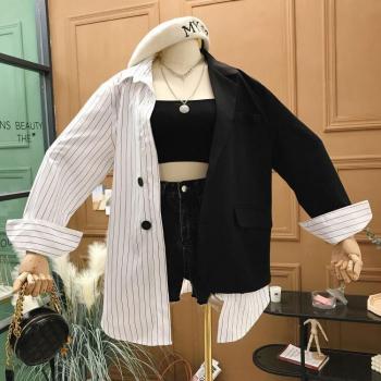 Blazer Ajustado de Ocio Primavera
