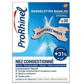 Prorhinel Bandelettes Original 30 Pièces