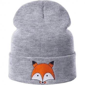 Kids Warm Knit Hats in 4 Colors