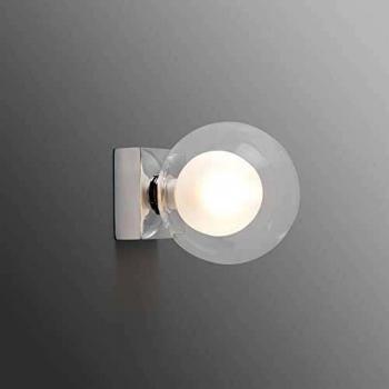 Perla Chrome Globe Wall Light 1x G9