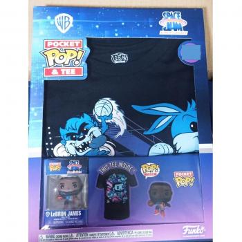 Camiseta L + Funko Pop Space Jam Looney Tunes