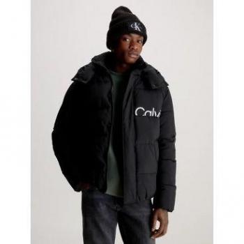 Chaqueta con capucha de plumas Calvin Klein Jeans
