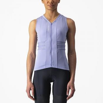 Castelli Anima 4 Smanicato Donna Viola Azzurrino L