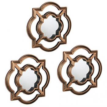 Vintage Glamour 3‑Mirror Pack – Relaxdays Edition