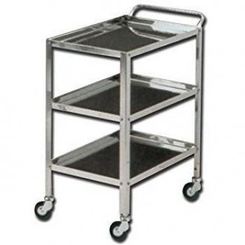 Carrello Ter Inox Tre Ripiani