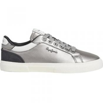 PEPE Jeans – Silbersneakers Kenton Glam W