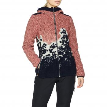 Damen Fleece Jacke „Blue Syrah“, CMP, Rock‑Stil, 40