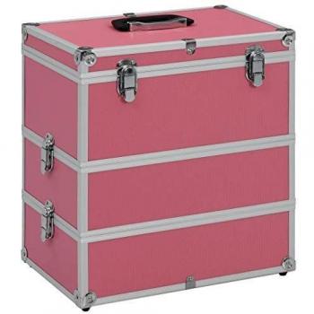 Pink make-up box