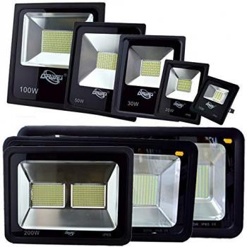 Faretto LED Impermeabile 80W Luce Bianca Slim IP66 per Esterno