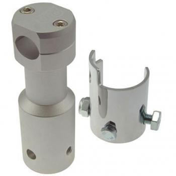 STR8 Lenkerklemme matt für Peugeot Speedfight / Trekker / Vivacity aus Aluminium