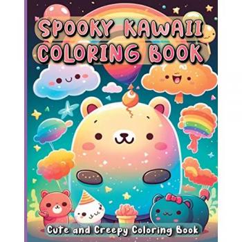 Alexandru, Ispas: Spooky Kawaii Coloring Book