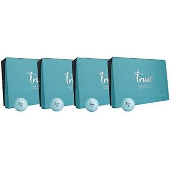 Crystal Urethane Covered Trust 3-Piece Golf Ball Set (4 Dozen)