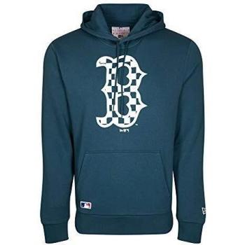 New Era Sweatshirt con Cappuccio MLB Boston Red Sox